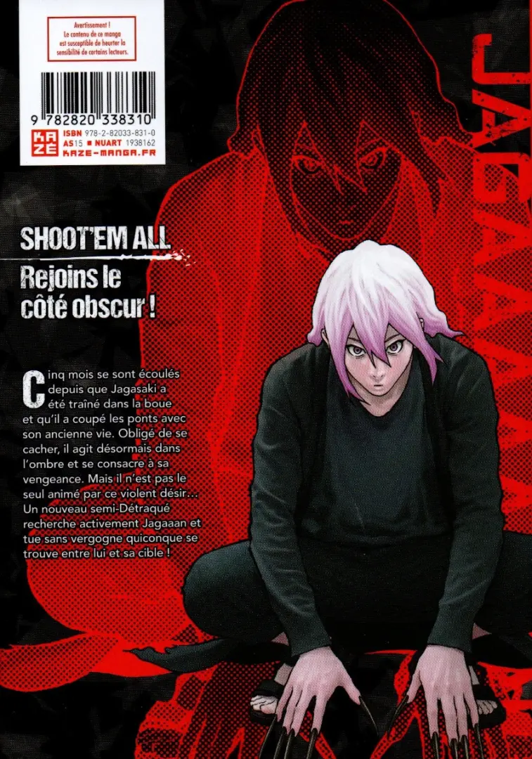 Verso de l'album Jagaaan 10