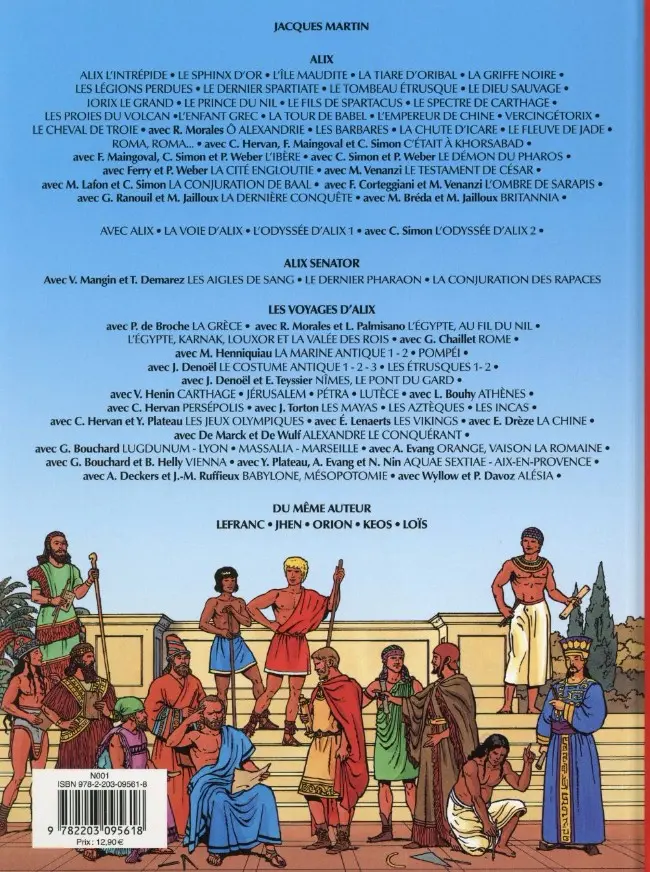 Verso de l'album Les Voyages d'Alix Tome 32 Vienna