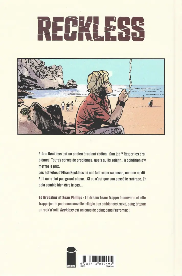 Verso de l'album Reckless 1