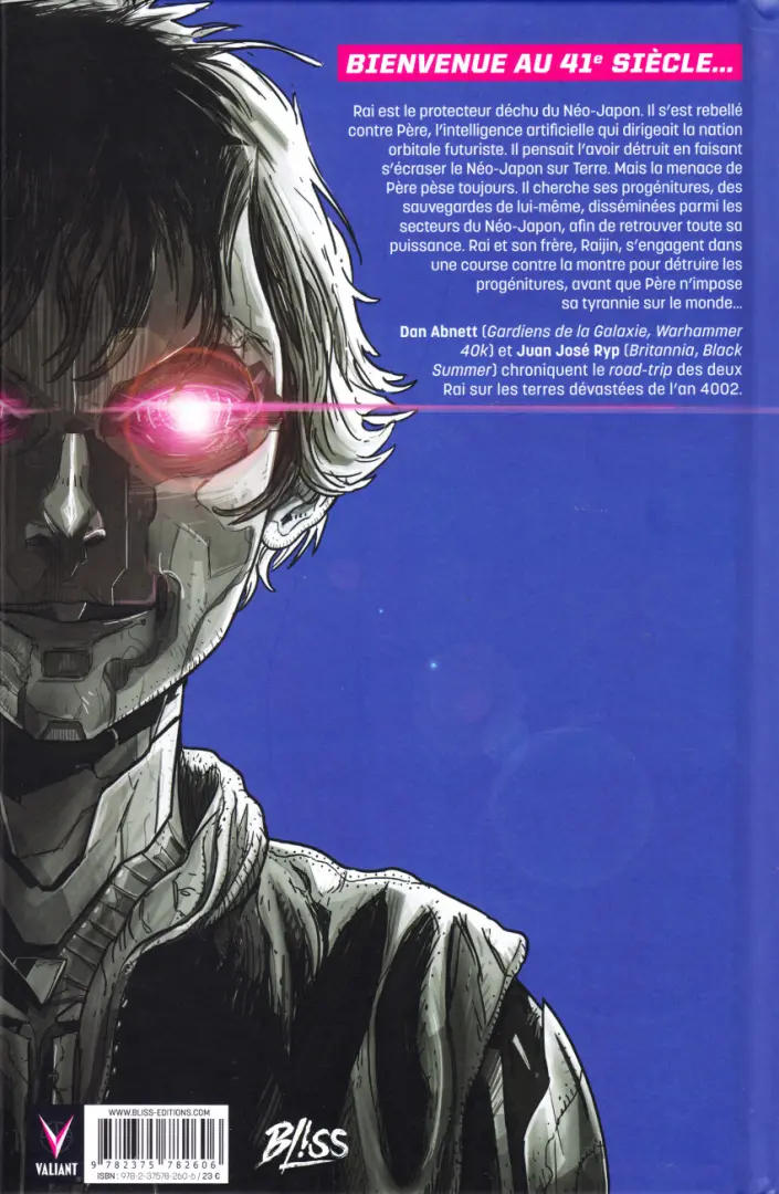 Verso de l'album Rai Tome 1