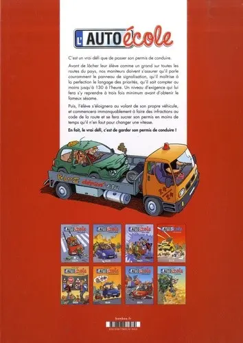 Verso de l'album L'Auto école Tome 2 Conduite accompagnée