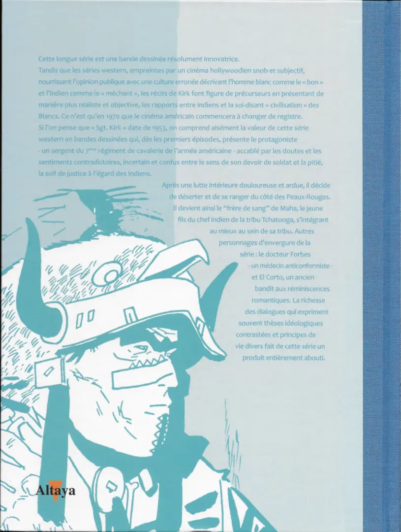 Verso de l'album Tout Pratt Tome 58 Sergent KIRK 8
