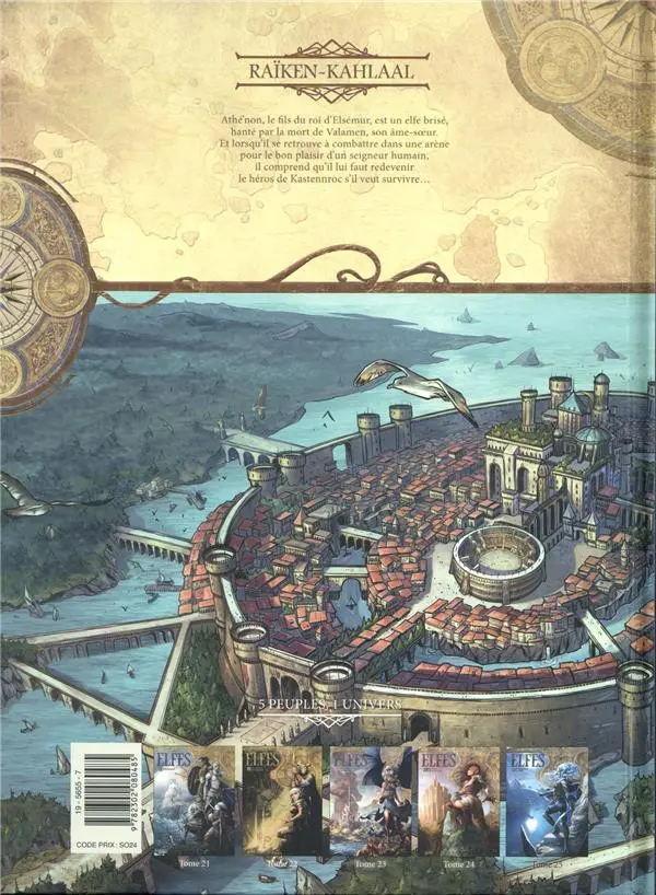 Verso de l'album Elfes Tome 26 Raïken-Kahlaal