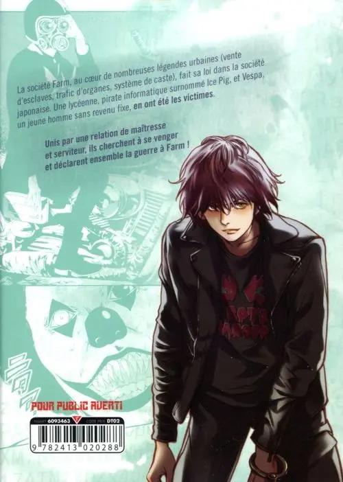 Verso de l'album Ice Pig 1