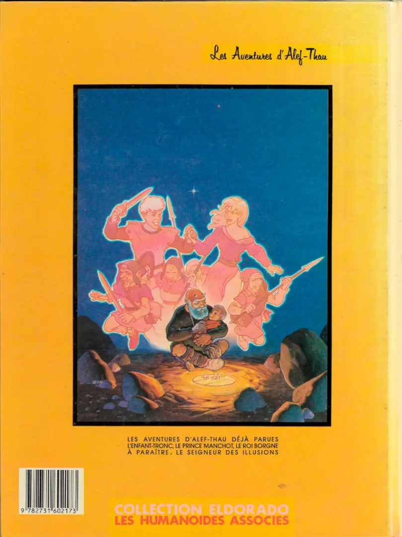 Verso de l'album Les aventures d'Alef-Thau Tome 1 L'enfant tronc