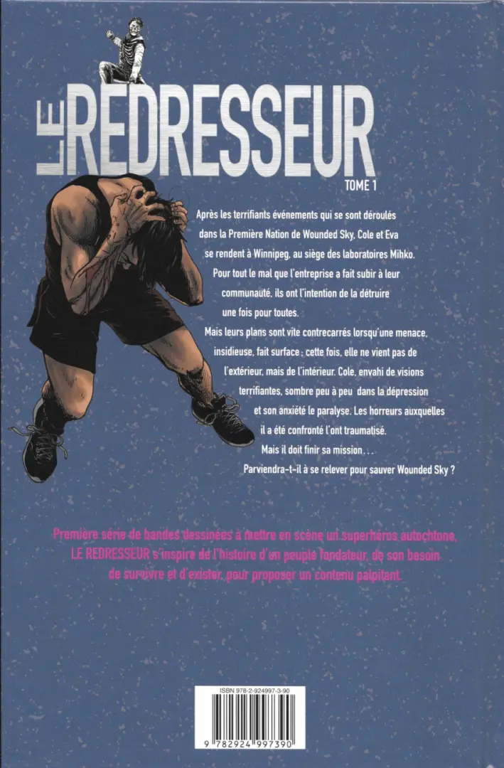 Verso de l'album Le Redresseur Tome 1