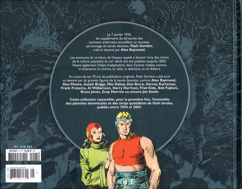 Verso de l'album Flash Gordon Tome 5 1944-1947