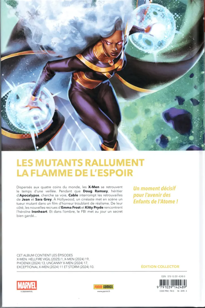 Verso de l'album X-Men 26