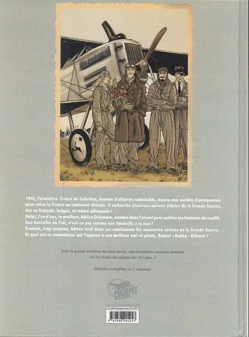 Verso de l'album Le Courrier de Casablanca Tome 1 Christina
