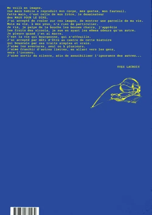 Verso de l'album Des maux pour le dire