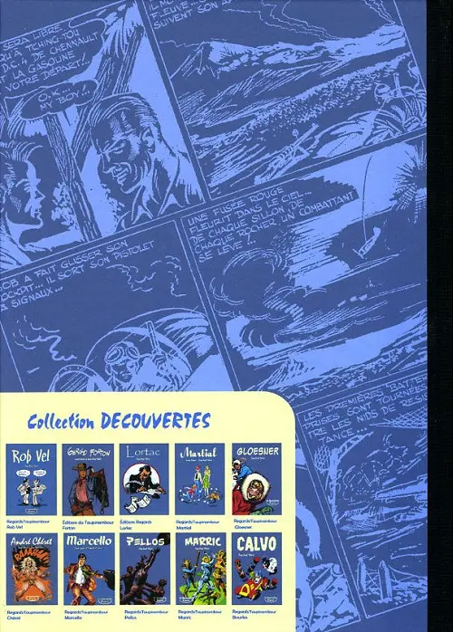 Verso de l'album Découvertes Bourlès