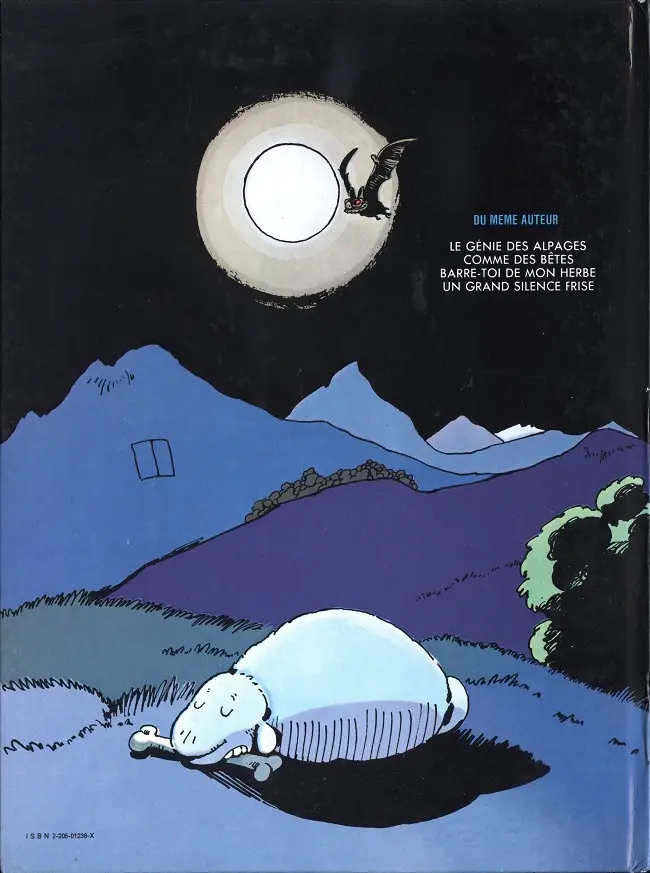Verso de l'album Le Génie des Alpages Tome 4 Un grand silence frisé