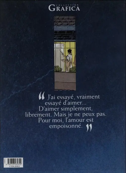 Verso de l'album Gregor Kyralina Tome 1 Amour empoisonné