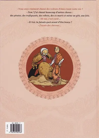 Verso de l'album Hong Kong spirit Tome 1 L'ultime recette