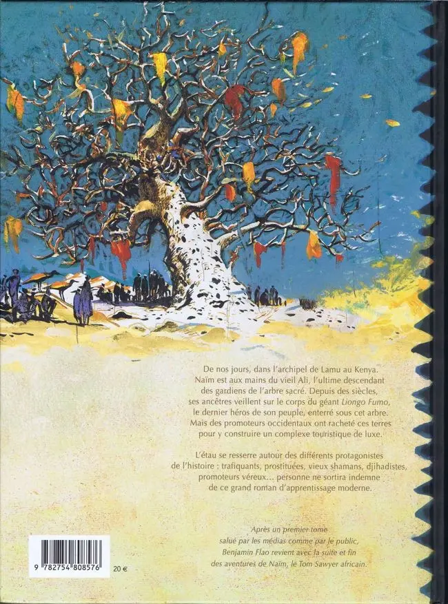 Verso de l'album Kililana song Seconde partie
