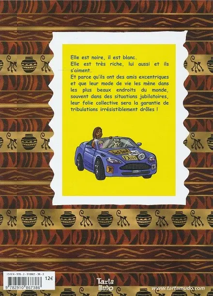 Verso de l'album Kimi et Harry Tome 1