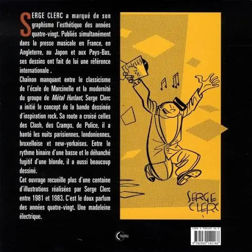 Verso de l'album Nightclubbing Desperados Tome 3