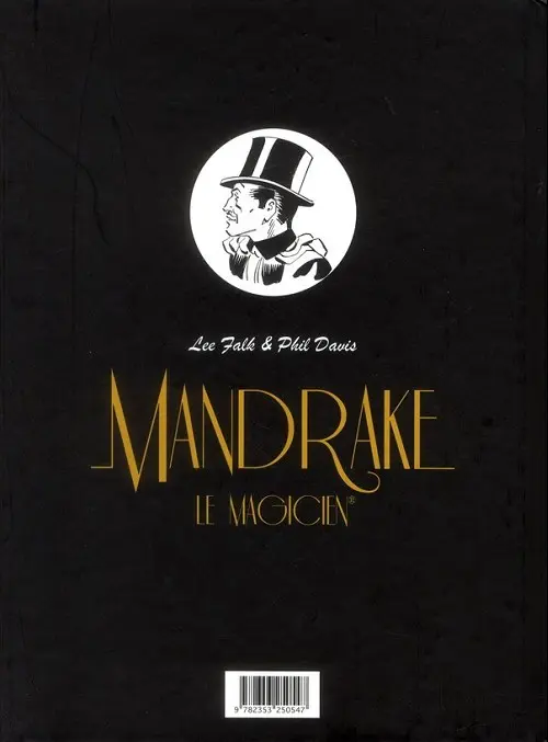 Verso de l'album Mandrake le magicien Volume 2 1953 à 1957