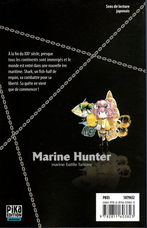 Verso de l'album Marine Hunter 1
