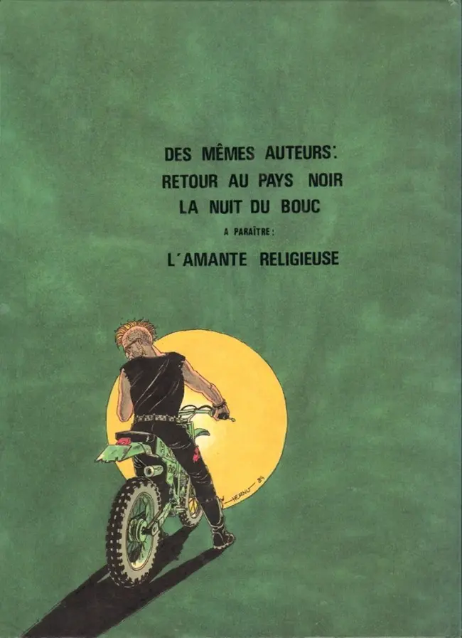 Verso de l'album Alain Moreau Tome 2 Détective