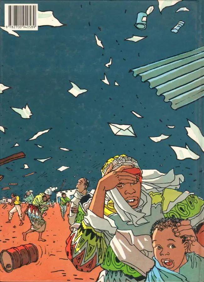 Verso de l'album Médecins sans frontières Tome 1 Mission en Afrique