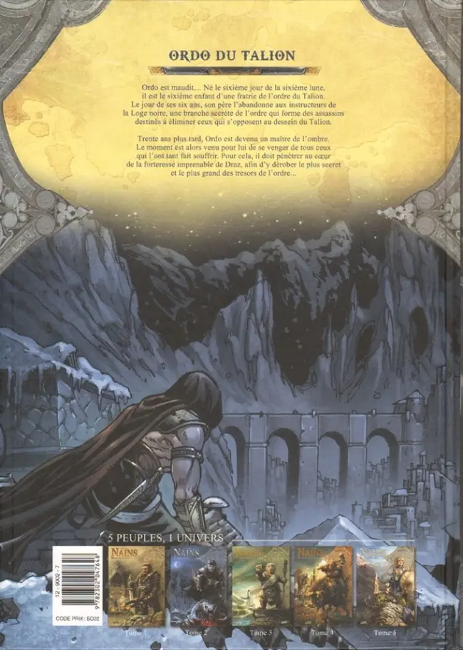 Verso de l'album Nains Tome 2 Ordo du Talion