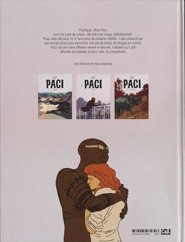 Verso de l'album Paci Tome 2 Calais