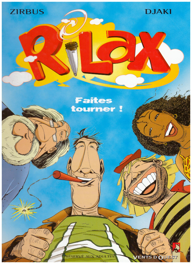 Couverture de l'album Rilax Tome 1 Faites tourner!