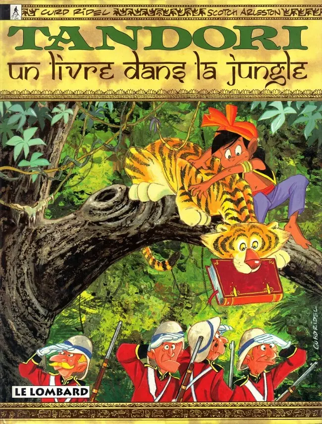 Couverture de l'album Tandori Tome 3 Un livre dans la jungle