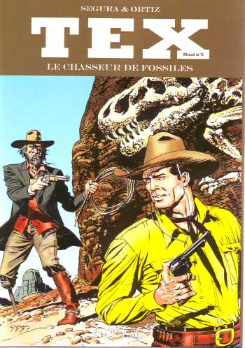 Couverture de l'album Tex (Maxi) Tome 2 Le chasseur de fossiles