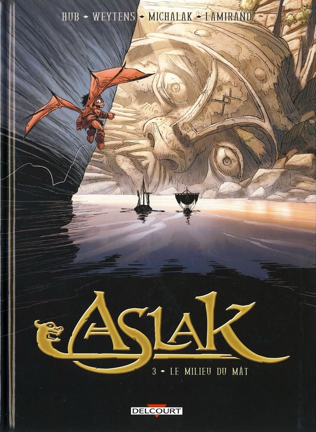 Couverture de l'album Aslak Tome 3 Le milieu du mât