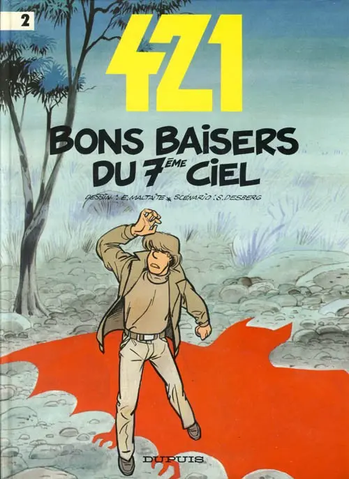 Couverture de l'album 421 Tome 2 Bons baisers du 7ème ciel