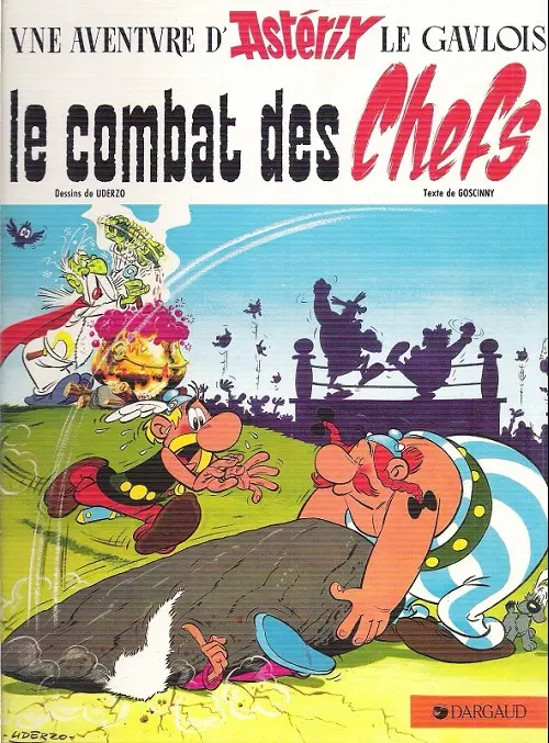Couverture de l'album Astérix Tome 7 Le combat des chefs