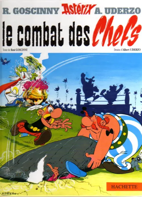 Couverture de l'album Astérix Tome 7 Le combat des chefs