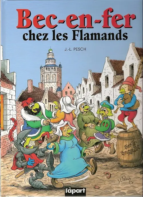 Couverture de l'album Bec-en-fer Tome 3 Bec-en-fer chez les Flamands