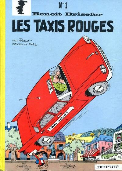 Couverture de l'album Benoît Brisefer Tome 1 Les taxis rouges