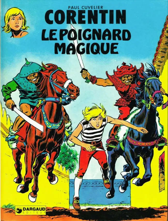 Couverture de l'album Corentin Tome 4 Le poignard magique