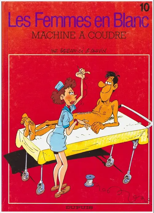 Couverture de l'album Les Femmes en Blanc Tome 10 Machine à coudre