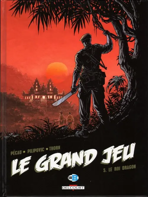 Couverture de l'album Le Grand jeu Tome 5 Le roi dragon