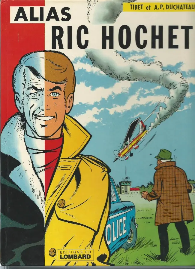 Couverture de l'album Ric Hochet Tome 9 Alias Ric Hochet