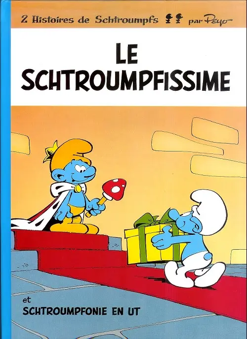 Couverture de l'album Les Schtroumpfs Tome 2 Le Schtroumpfissime