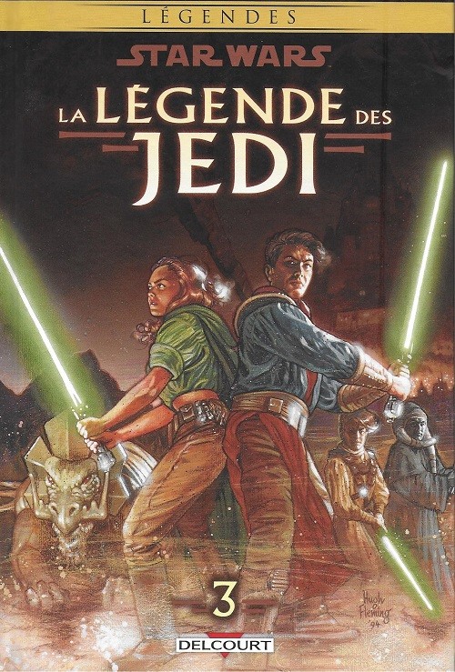Couverture de l'album Star Wars - La légende des Jedi Tome 3 Le sacre de Freedon Nadd