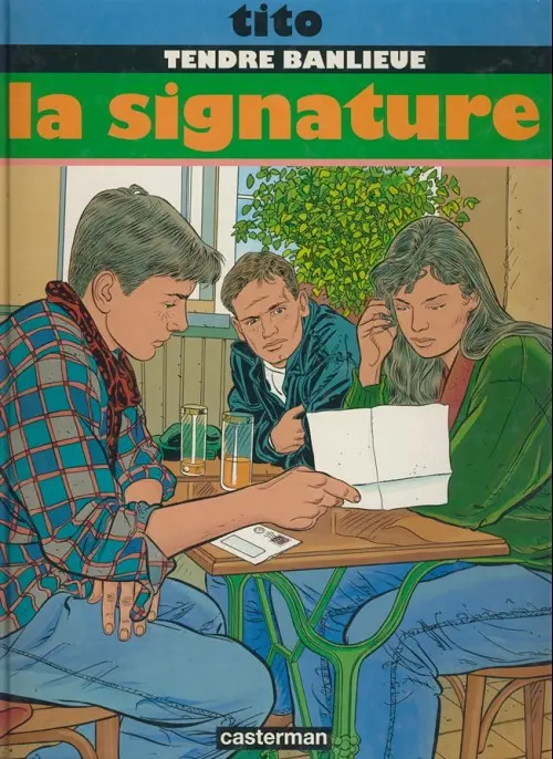 Couverture de l'album Tendre banlieue Tome 8 La signature
