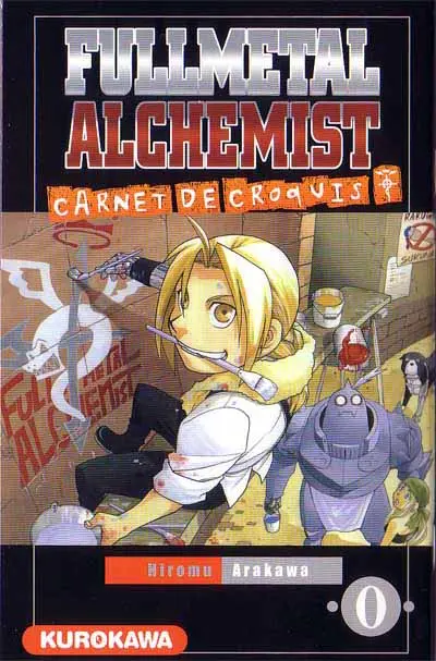 Couverture de l'album FullMetal Alchemist Carnet de croquis 0