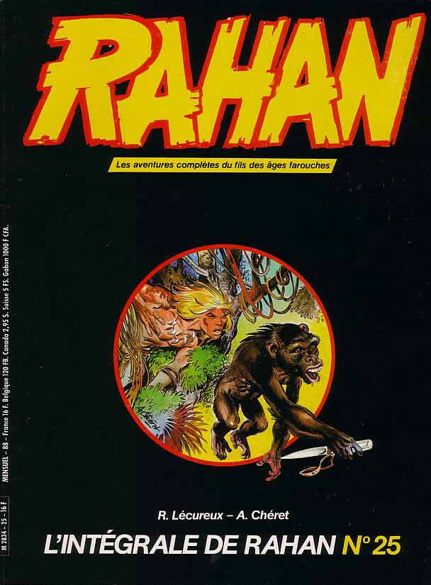 Couverture de l'album L'Intégrale de Rahan N° 25