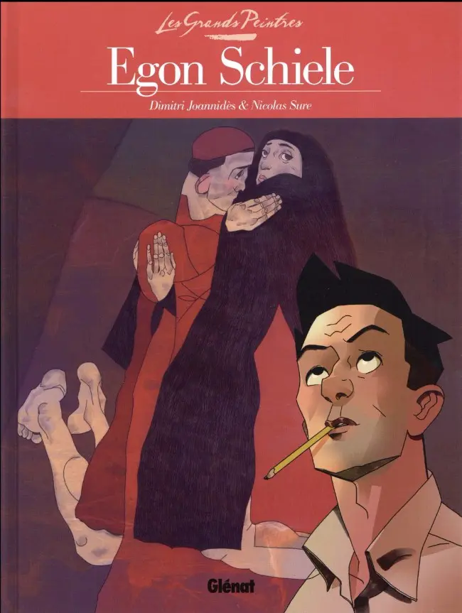 Couverture de l'album Les Grands Peintres Tome 13 Egon Schiele