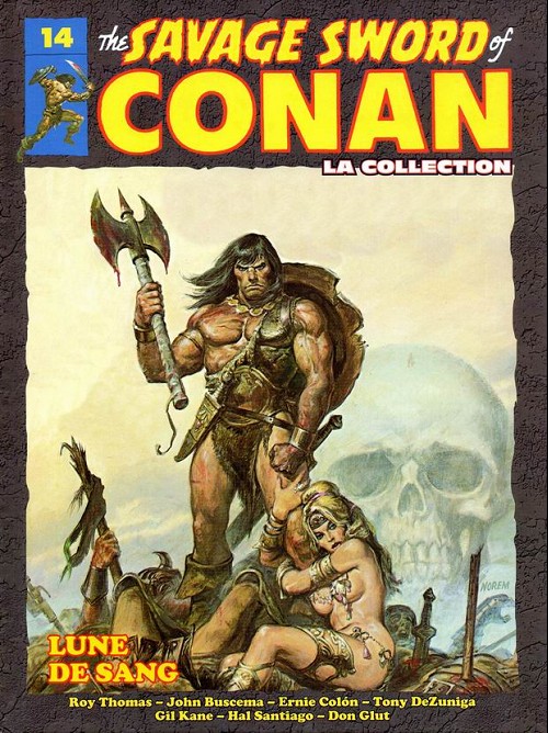 Couverture de l'album The Savage Sword of Conan - La Collection Tome 14 Lune de sang