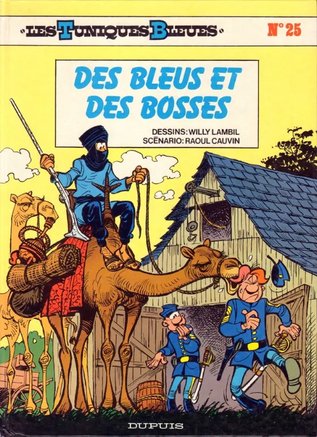 Couverture de l'album Les Tuniques Bleues Tome 25 Des bleus et des bosses