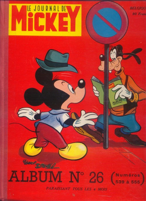Couverture de l'album Le Journal de Mickey Album N° 26