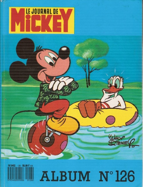Couverture de l'album Le Journal de Mickey Album N° 126